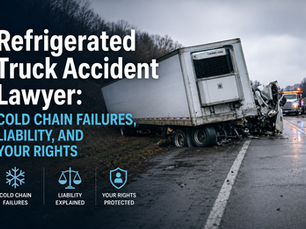 Refrigerated Truck Accident Lawyer: Cold Chain Failures, Liability, and Your Rights