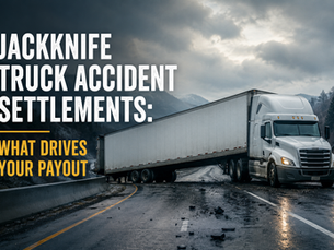 Jackknife Truck Accident Settlements: What Drives Your Payout