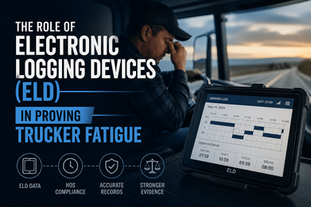 The Role of Electronic Logging Devices (ELD) in Proving Truck Driver Fatigue (hero image)