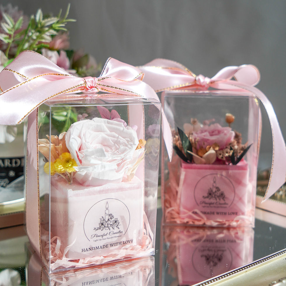 Peaceful Candles 手作香氛包裝