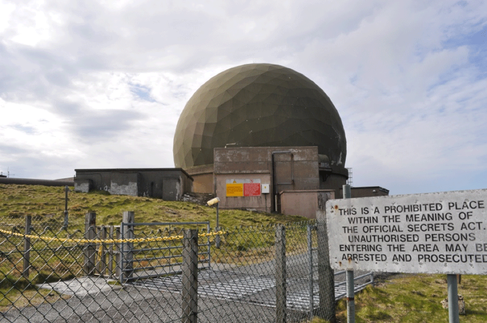 RAF Saxa Vord, Shetland