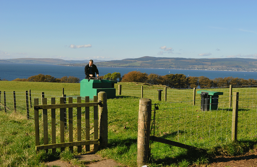 ROC Post, Skelmorlie, Ayreshire