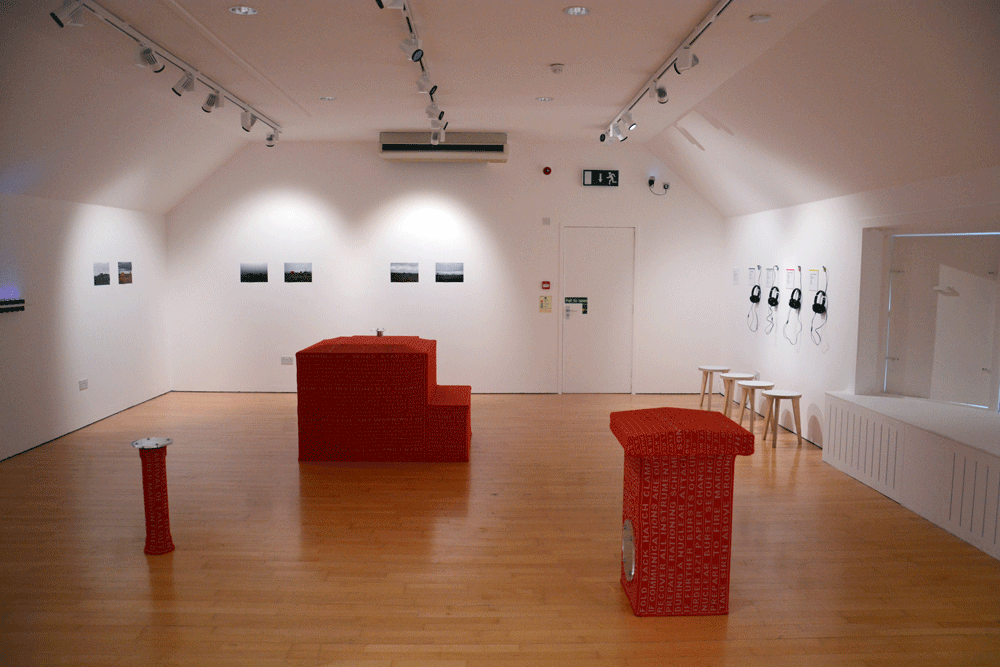 Installation View, Northern Exchange, Roxane Permar and Susan Timmins at Timespan
