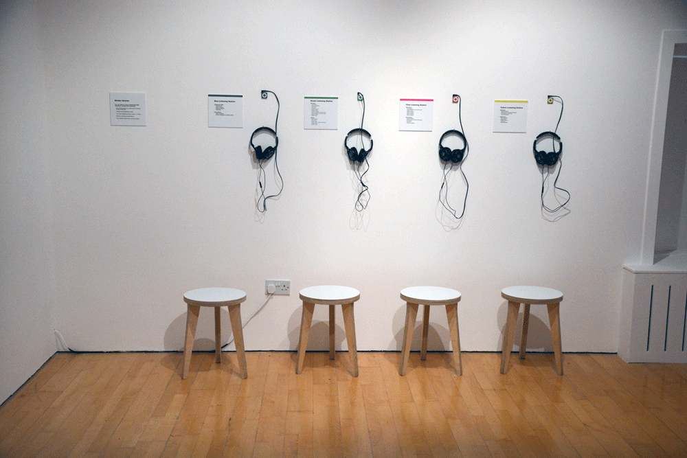 Recount Interviews and Installation View, Northern Exchange, Roxane Permar and Susan Timmins at Time