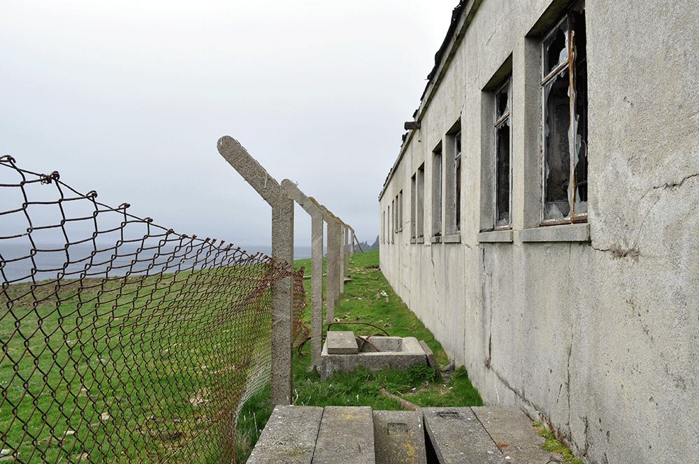 Former listening station, Garthsness, Shetland