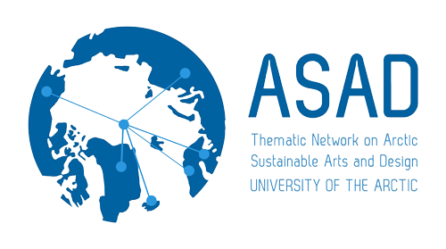 Logo Arctic Sustainable Arts and Design Thematic Network, University of the Arctice