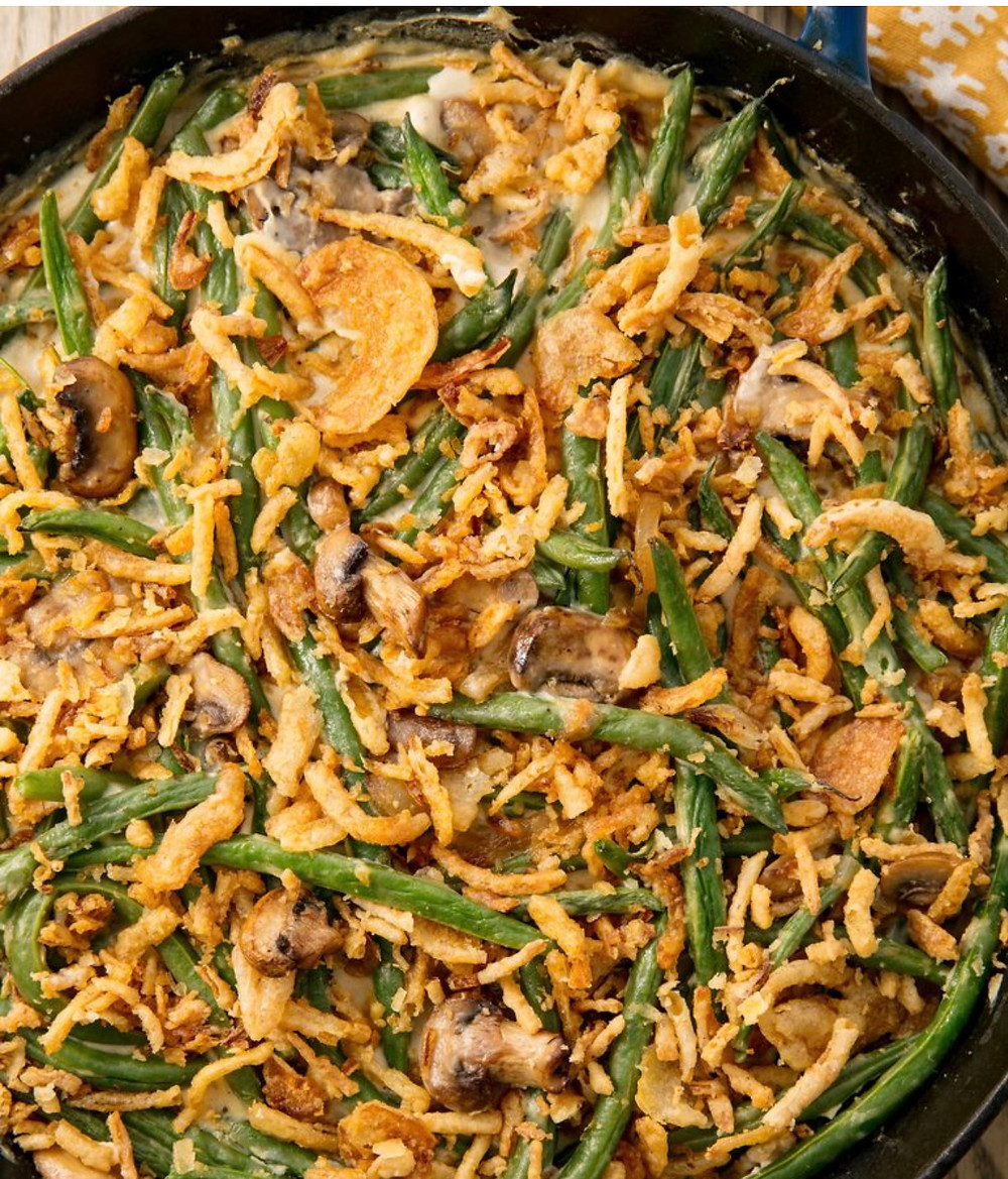 Rosetta's Farm Green Bean + Mushroom Casserole Recipe