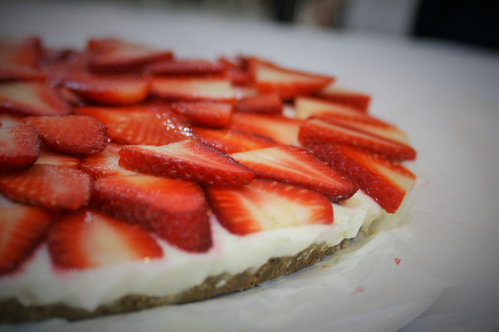 Cheesecake de morangos