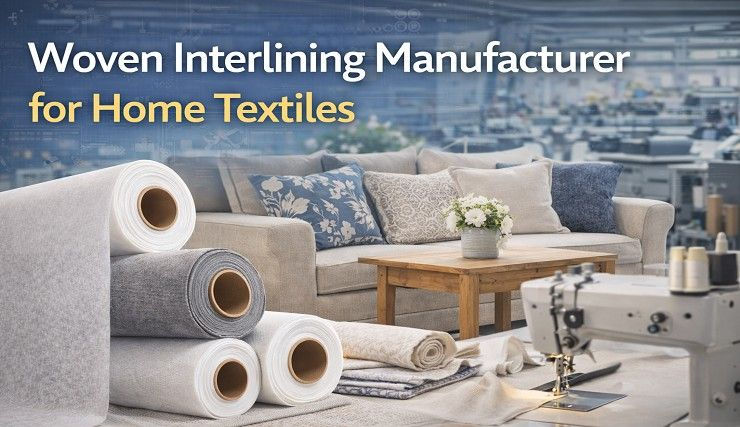 Woven Interlining Manufacturer for Home Textiles & Upholstery