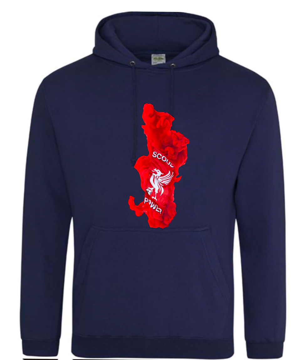Thumbnail: New Scouse Power Flag Hoddie 