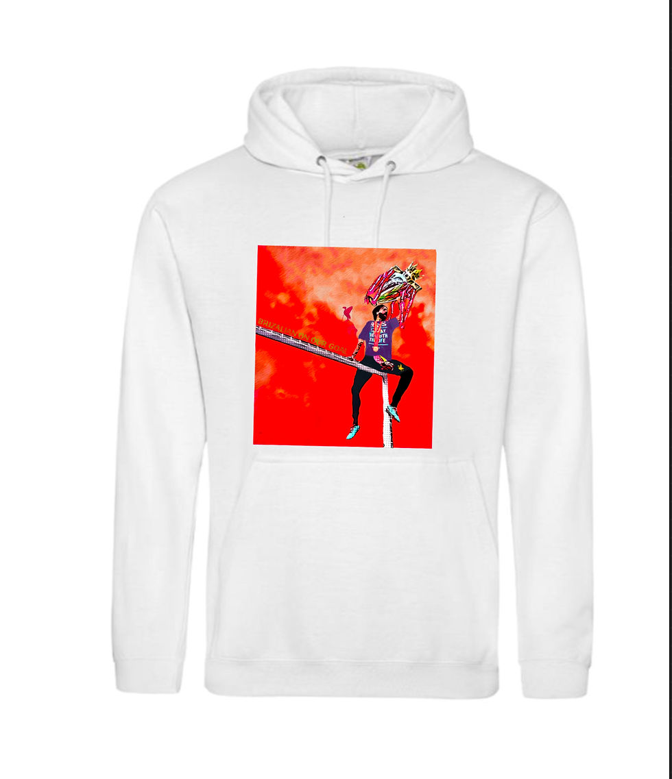Thumbnail: The Brazilian on our Goal Kids Hoodie 