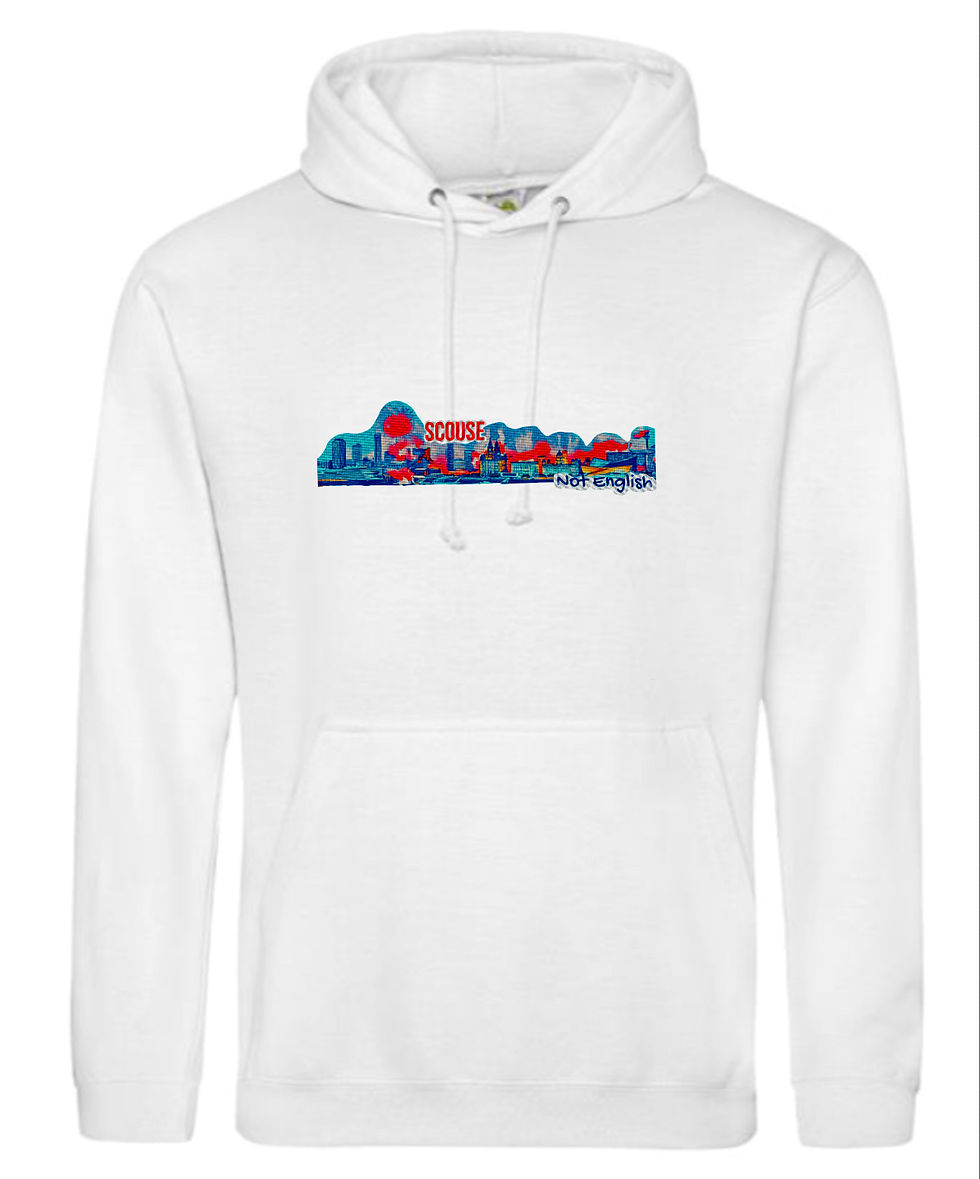 Thumbnail: Kids, Scouse not English Hoodie 