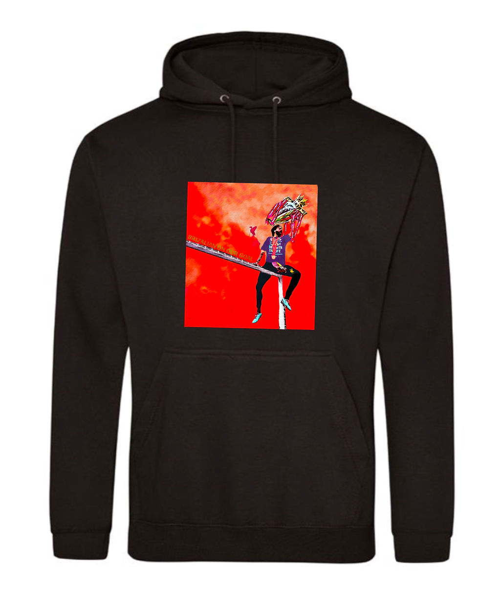 Thumbnail: The Brazilian on our Goal Kids Hoodie 