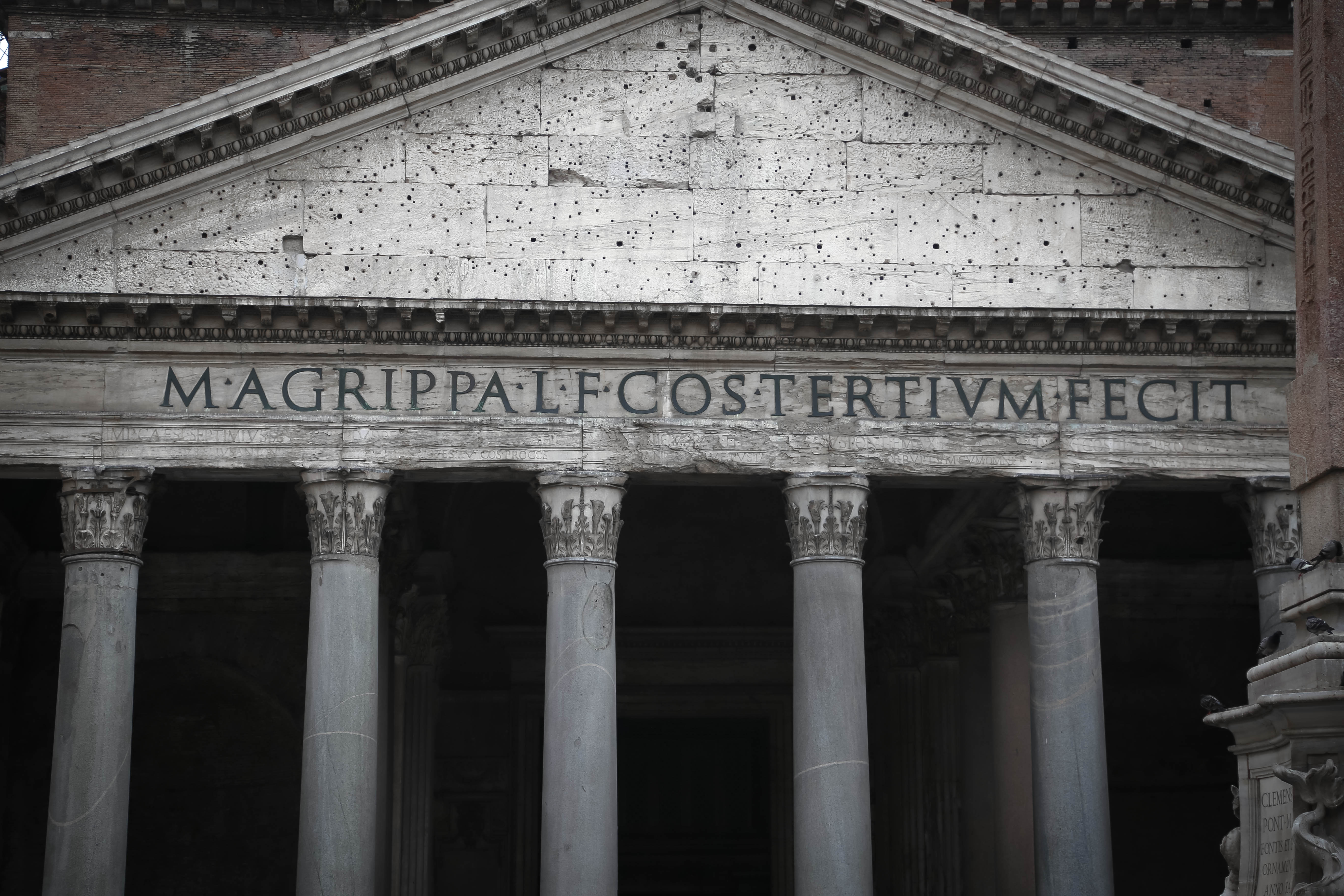 Pantheon Inscription