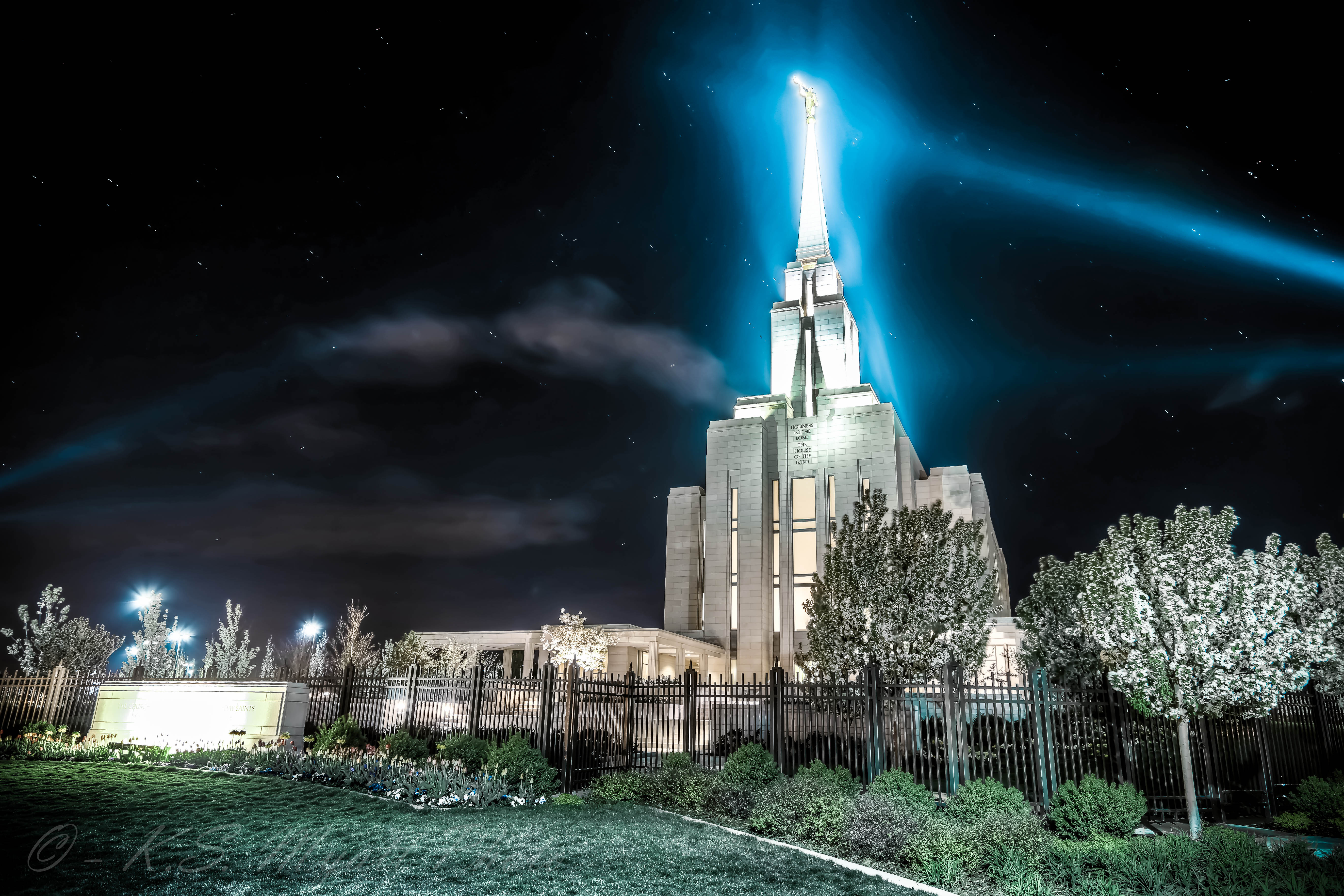 Oquirrh Mountain Night
