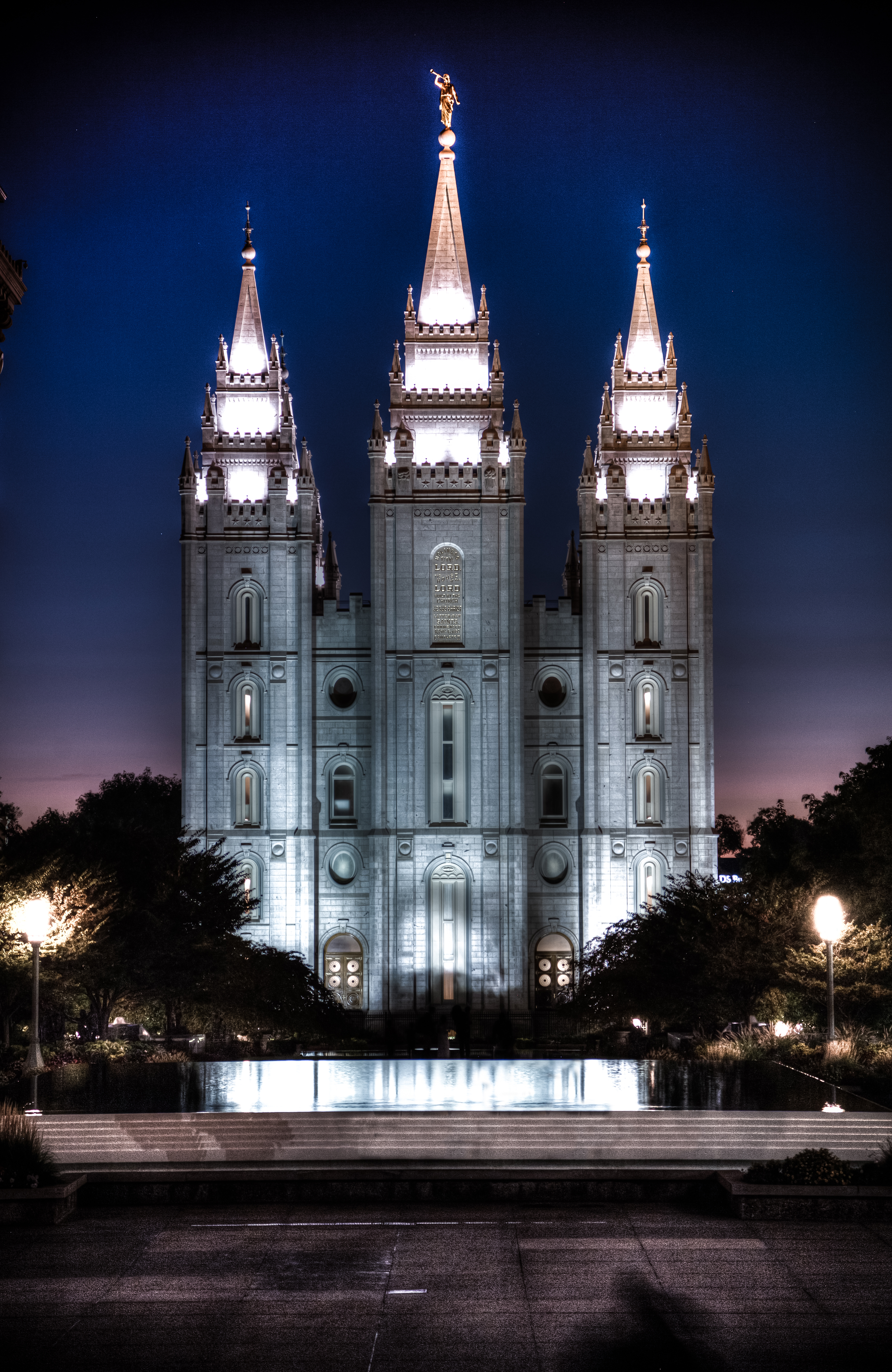 Salt Lake City Night