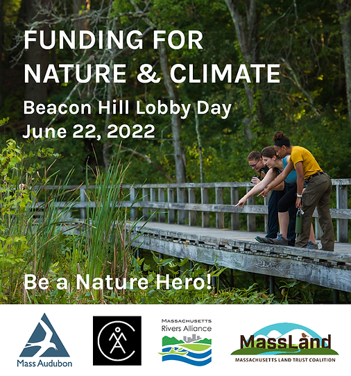 Funding for Nature & Climate Lobby Day in Beacon Hill event