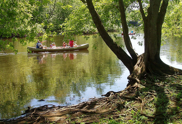 Concord_River_with_canoes,_July_2005.jpeg