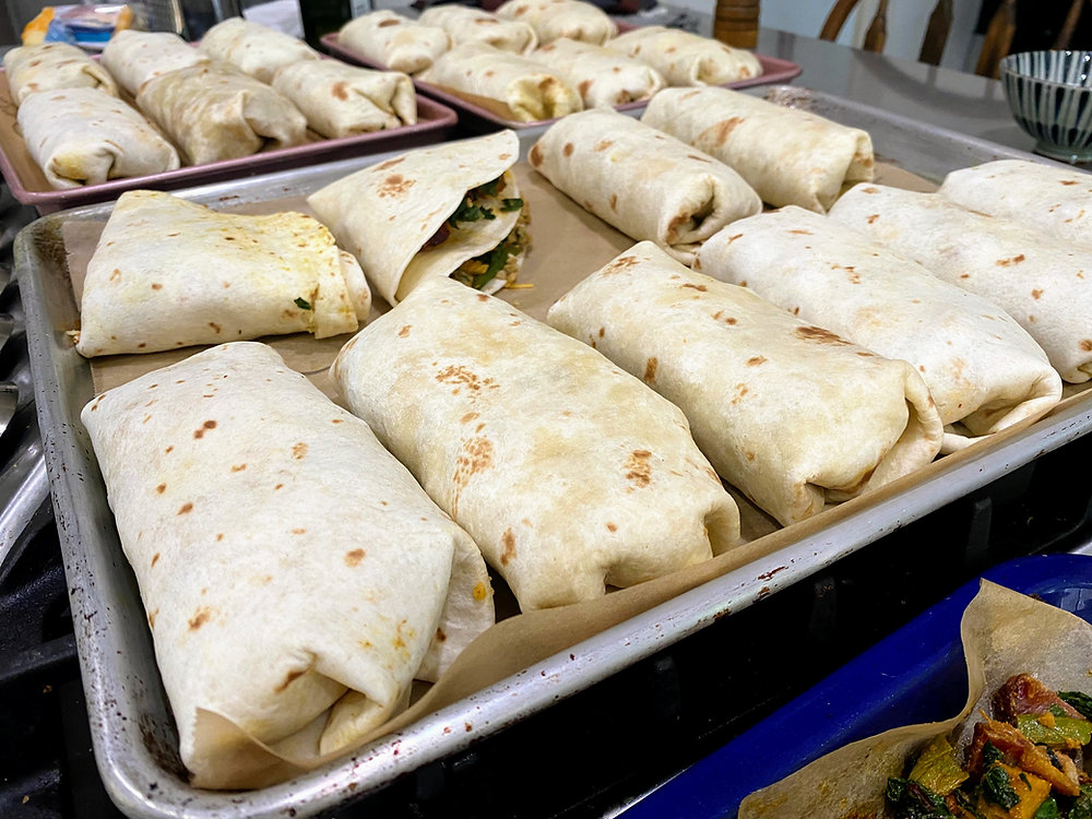 Breakfast Burrito Meal Prep