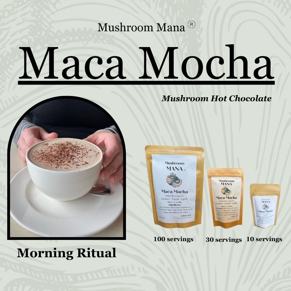 Maca Mocha: Mushroom Hot Chocolate