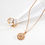 Thumbnail: Four-Leaf Clover Zircon Pendant Necklace