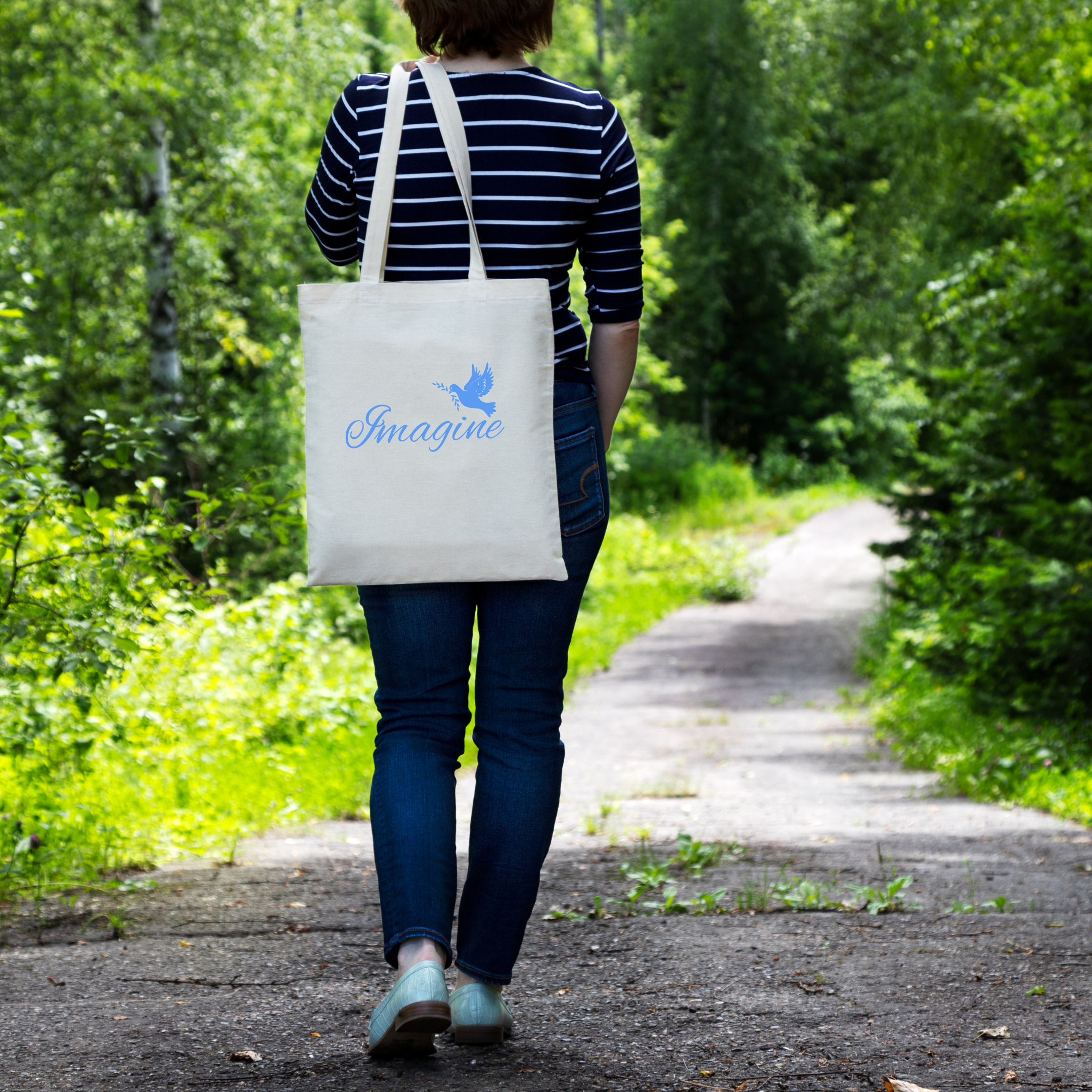 Imagine World Peace, Classic Tote Bag