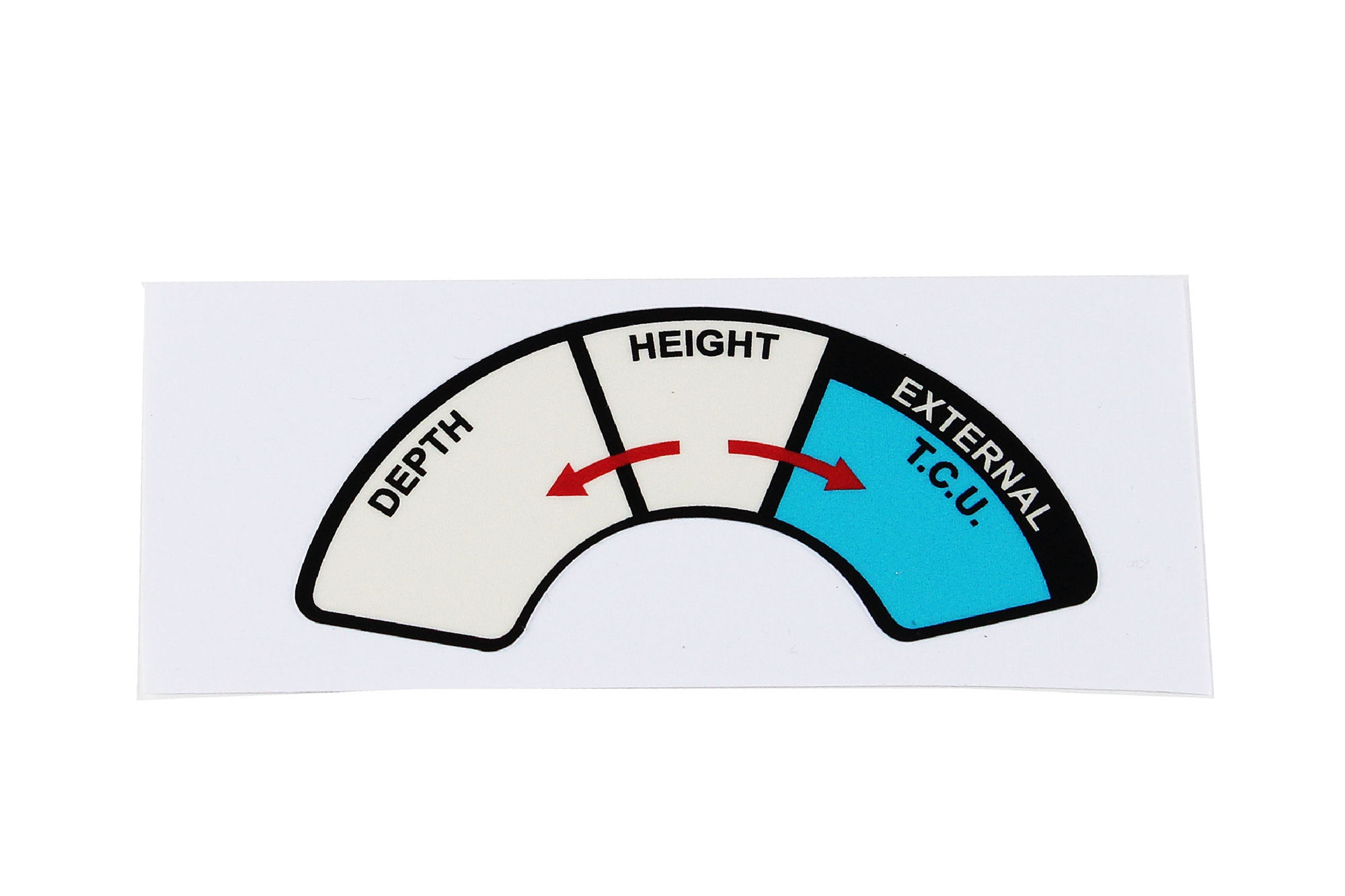 Decal, Hydraulic Selector Panel