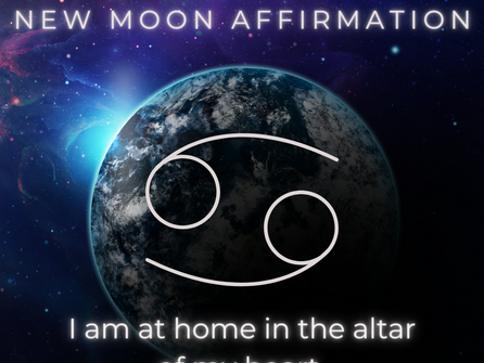 NEW MOON IN CANCER