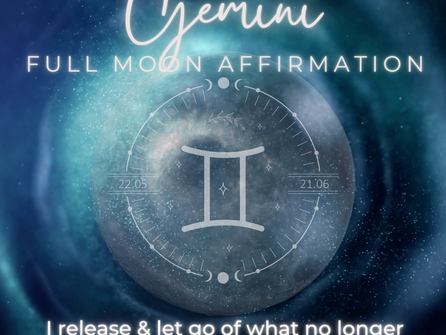FULL MOON IN GEMINI