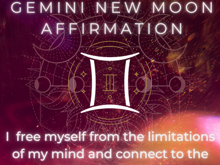 NEW MOON IN GEMINI