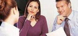 Job interview: Candidate meets with hiring managers