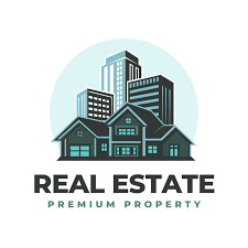 Real estate buildings with text, premium property, arielelite-services.com