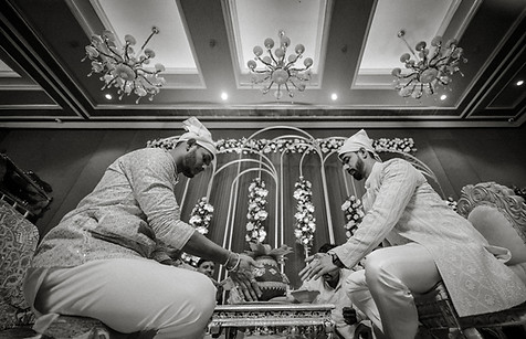 Close-up of sacred wedding rituals captured with cinematic detail and emotional storytelling