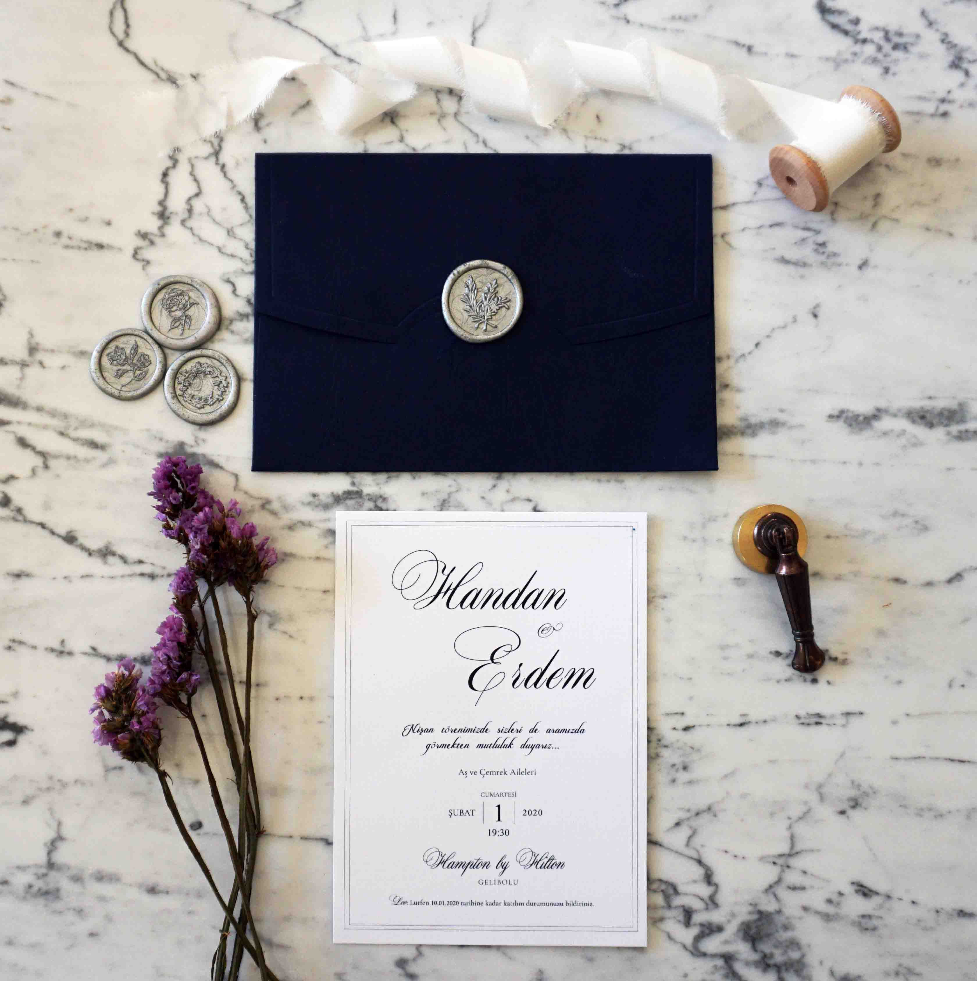 Handan Wedding Invitation Suite