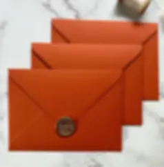 Terracotta Orange Envelope