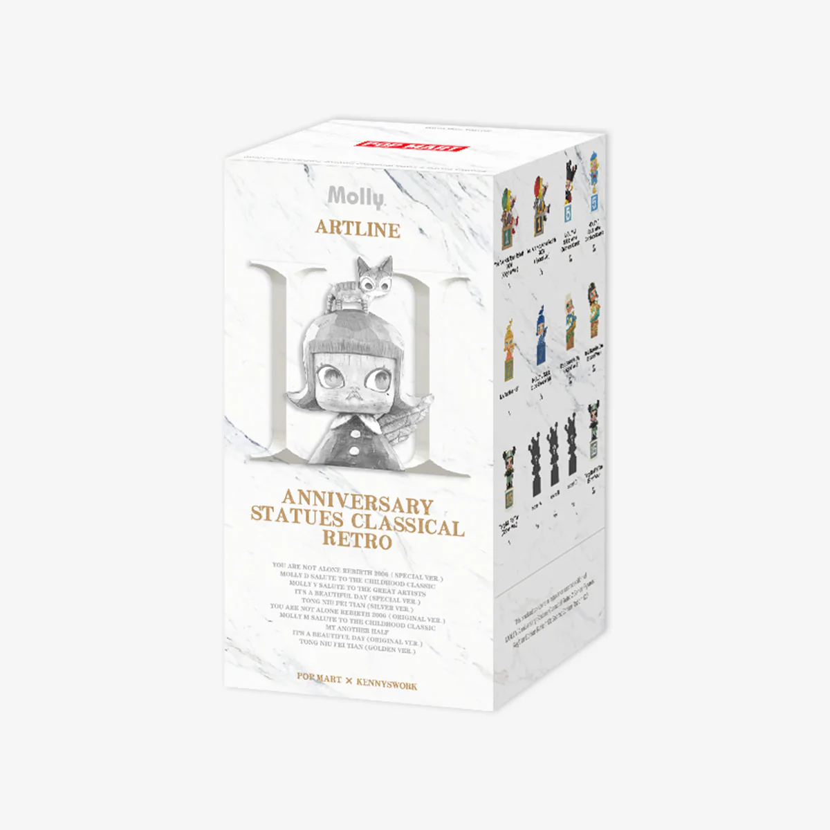 Molly Anniversary Statues Classical Retro