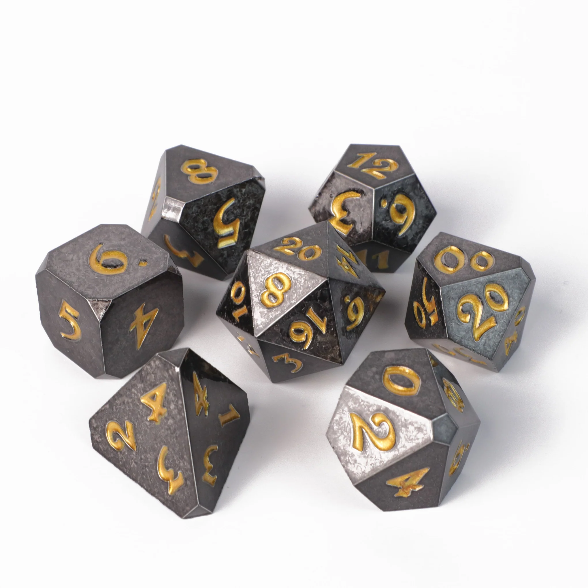 Shadowlance with Gold 7pc RPG Set