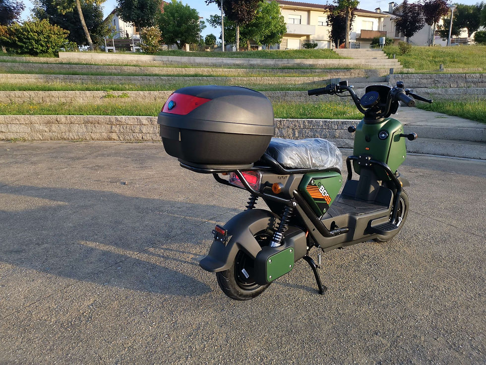 Miniatura: Bicicleta Mota eléctrica Scooter Raider eBoss 60V 20Ah Lítio Alarme