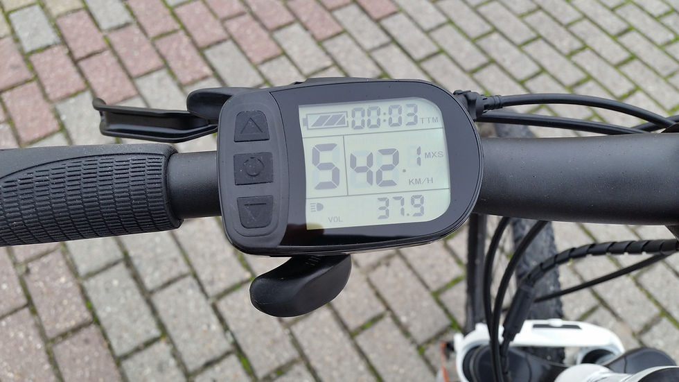 Miniatura: Display LCD multifunções KT-LCD5 36V 48V waterproof 