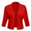 Thumbnail: AAMILIFE 3/4 Sleeve Crop Cardigan Shrug for Dress