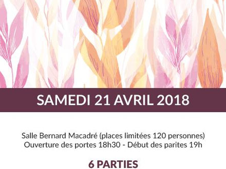 Animation : LOTO Samedi 21 Avril