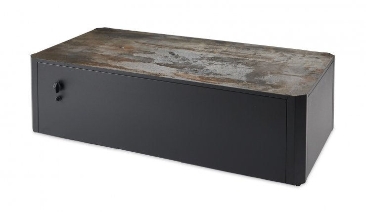 Thumbnail: KINNEY LINEAR GAS FIRE PIT TABLE