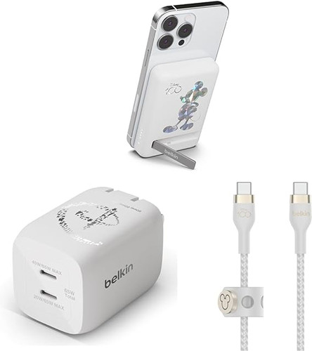 【新品未使用】Disney MagSafe対応 ワイヤレス モバイルバッテリー BoostCharge MagSafe対応 ワイヤレス モバイルバッテリー 5,000