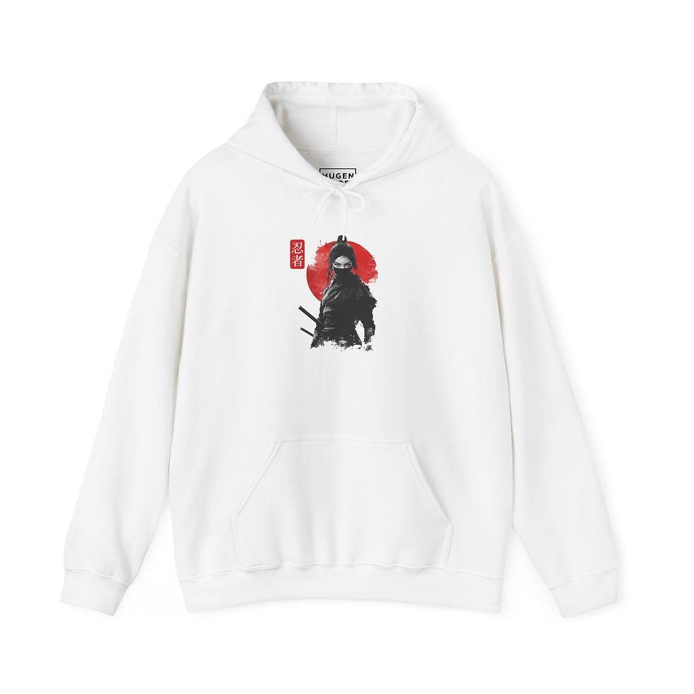 Thumbnail: Ninja 忍者 Girl Unisex Unisex Hoodie 