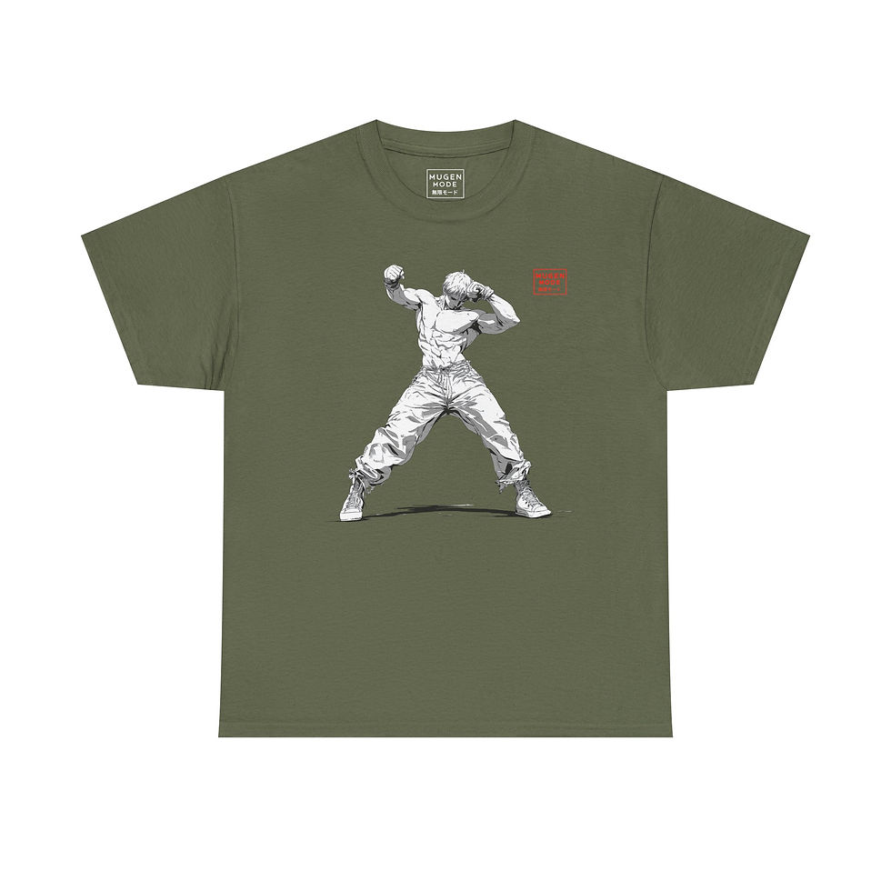 Thumbnail: Fighter ファイター Unisex Heavy Cotton T-Shirt
