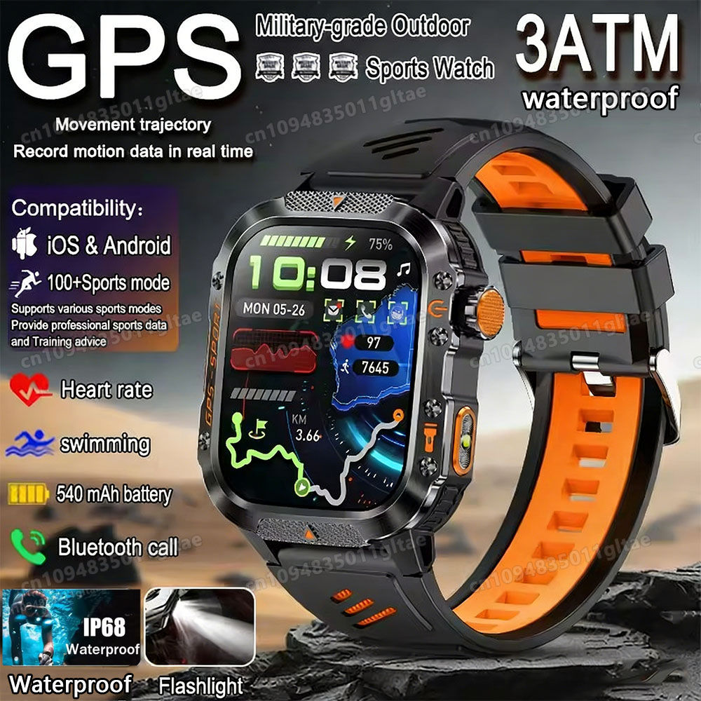 🛡️ Smartwatch Militar 2026: Resistência, Tecnologia e Desempenho Para Quem