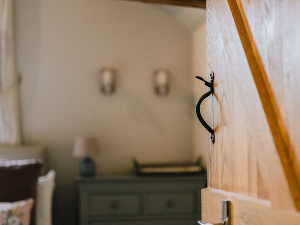 Pottery Lane Farm Hayloft luxury cast iron latches