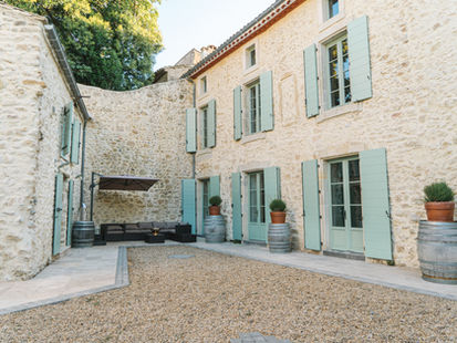 Bois d'Argent, private garden spaces