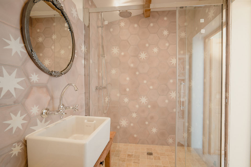 Bois d'Argent, one of five beautiful bathrooms