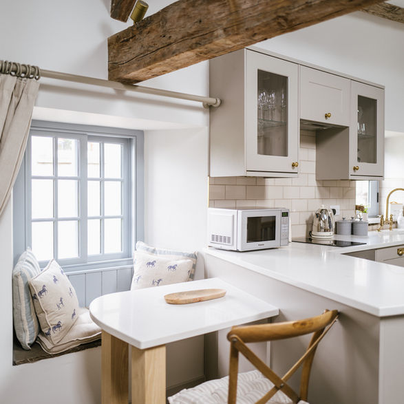 Cosy kitchen and dining